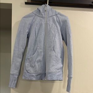 Lululemon Athletica Gray Athletic Jacket